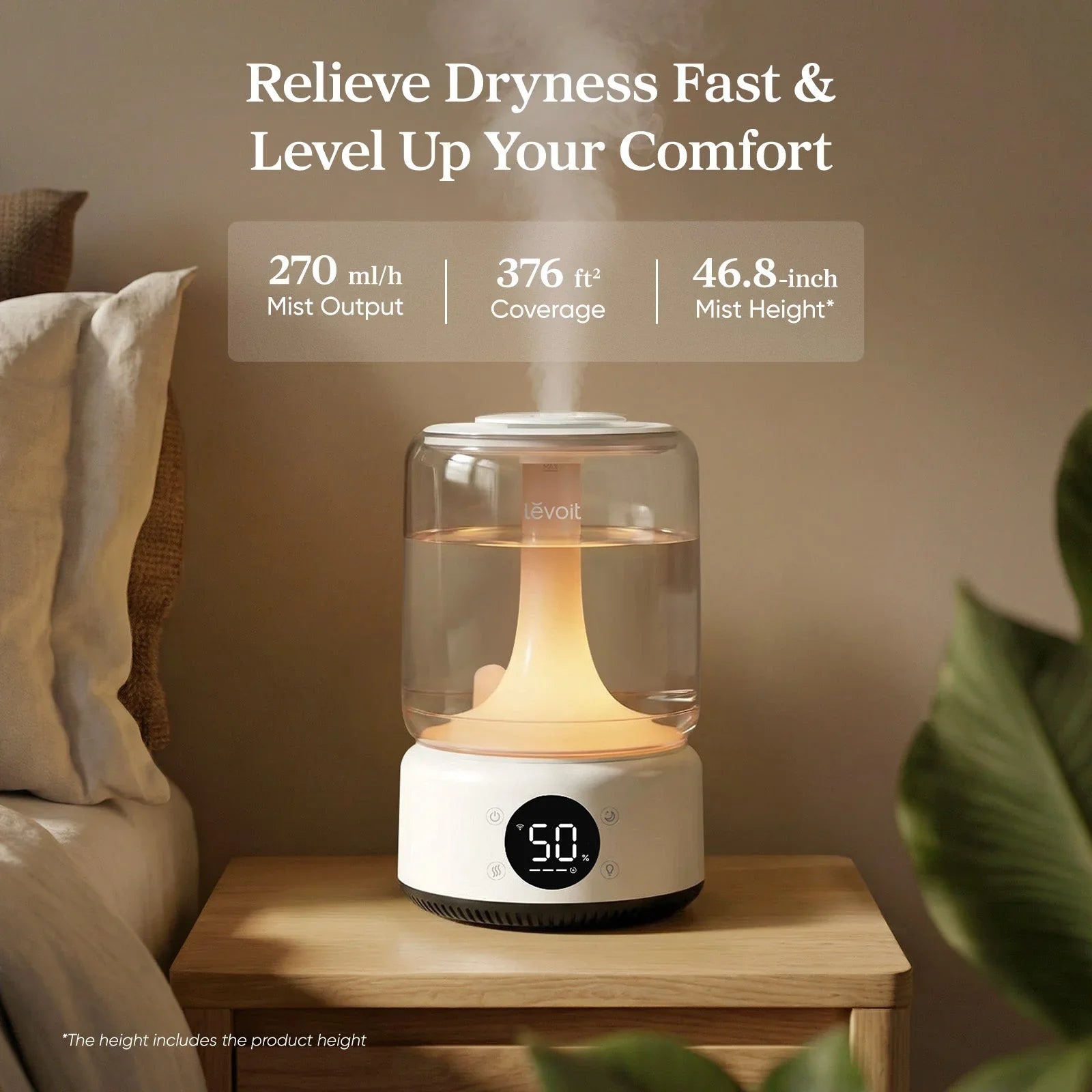 Levoit NeoClassic 450S Smart Humidifier