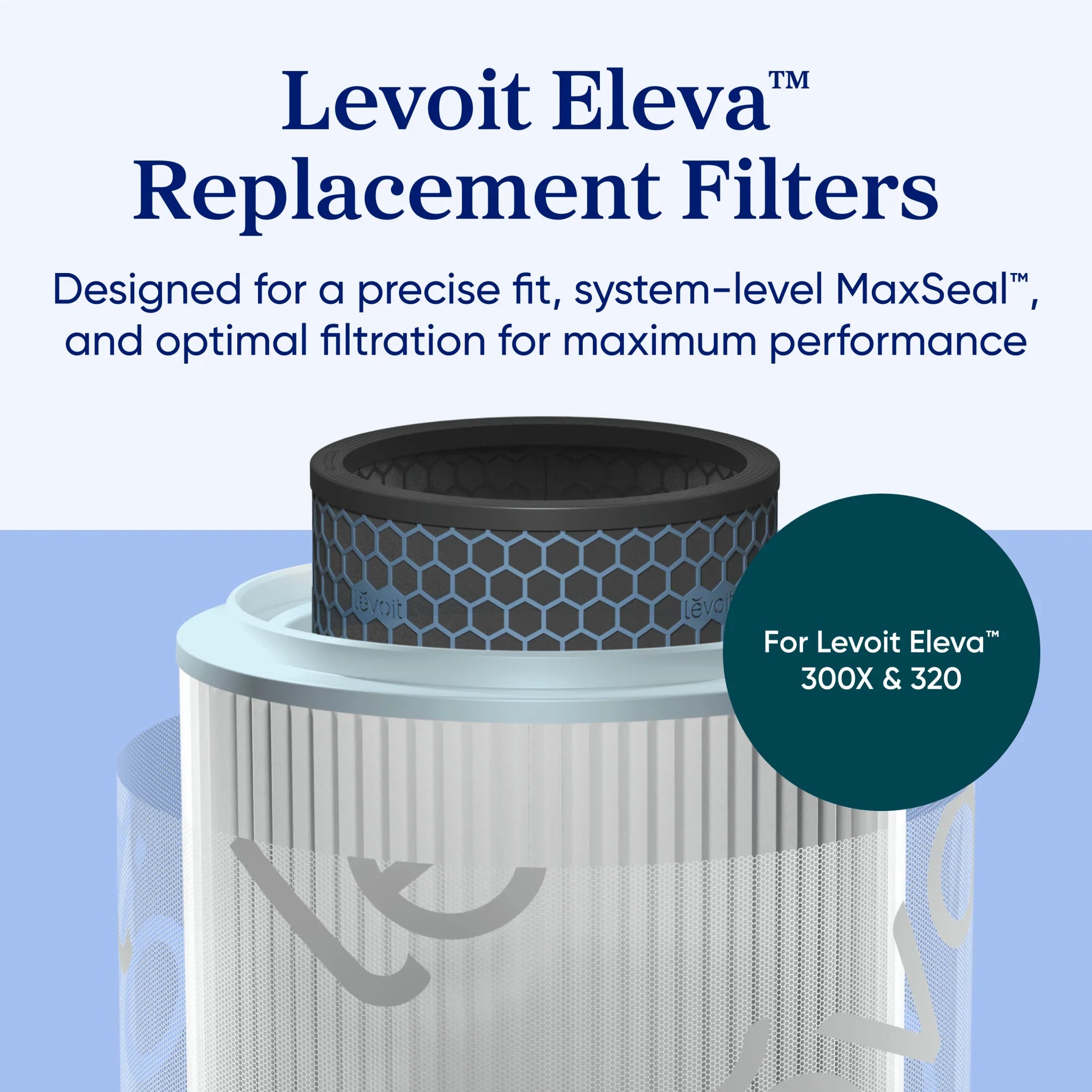 Levoit Eleva™ 300X Essential Activated Carbon Air Purifier Filter