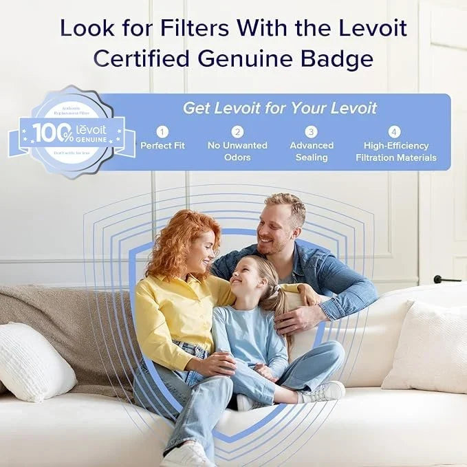 Levoit Core® 200S-P Black Smart Air Purifier