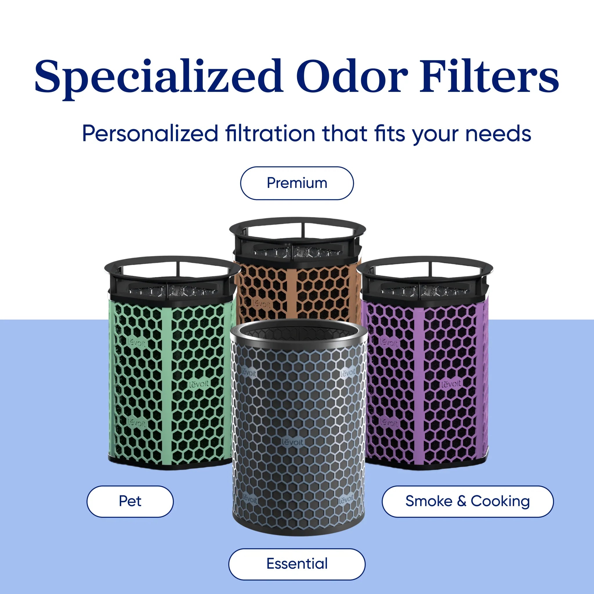 Levoit Eleva™ 300X Smoke & Cooking Activated Carbon Air Purifier Filter