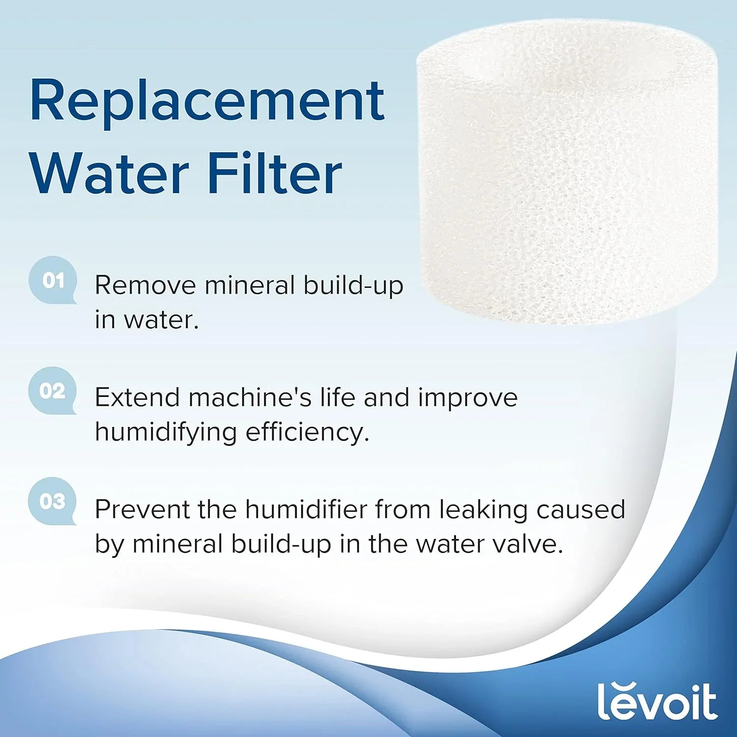 Levoit Humidifier Replacement Filters (10-Pack)