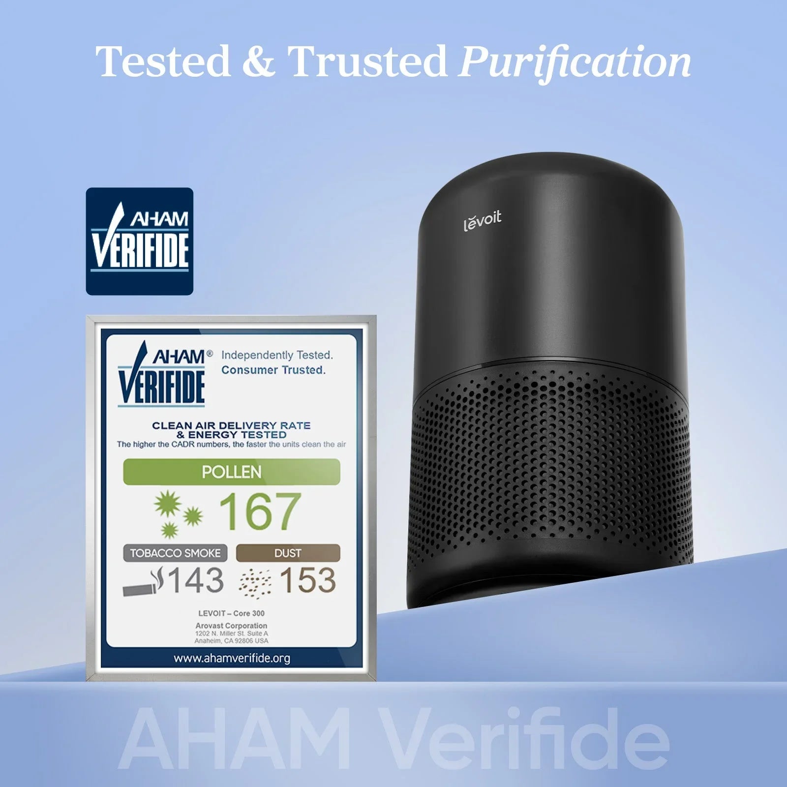 Levoit Core® 300-P Black Air Purifier