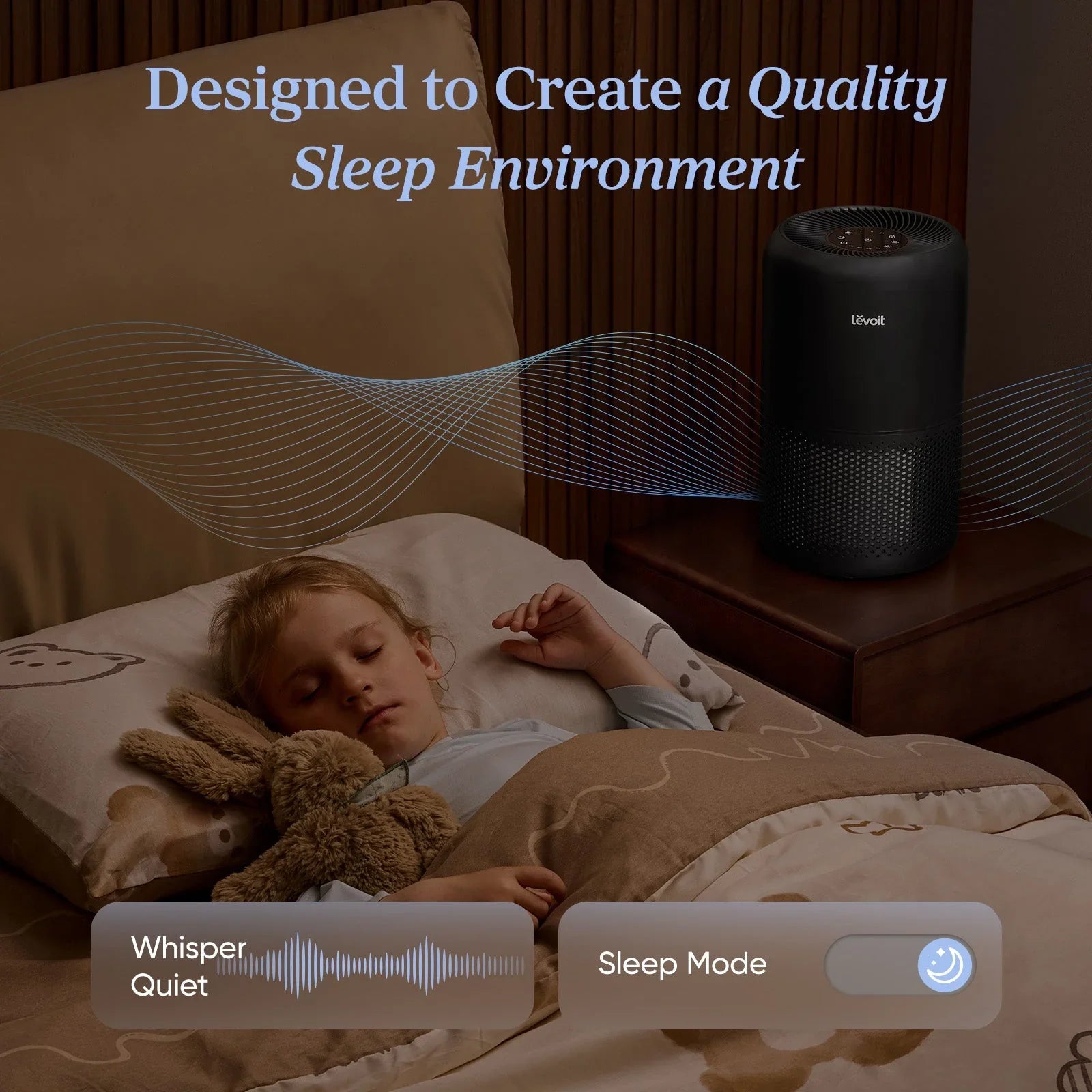 Levoit Core® 300-P Black Air Purifier